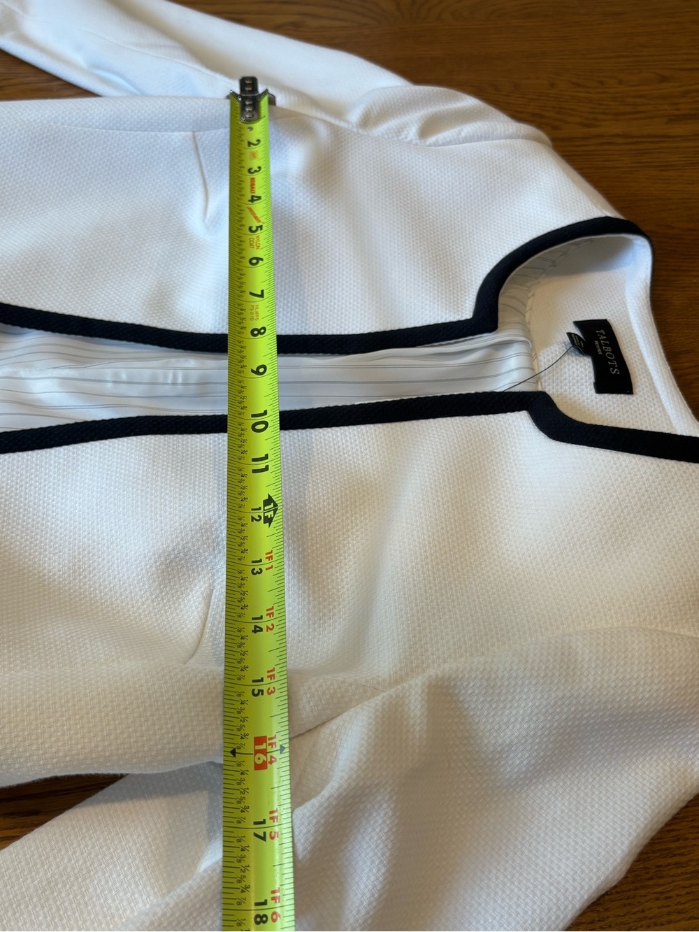 NWT Talbots Textured Color-block Jacket - Picture 11 of 14